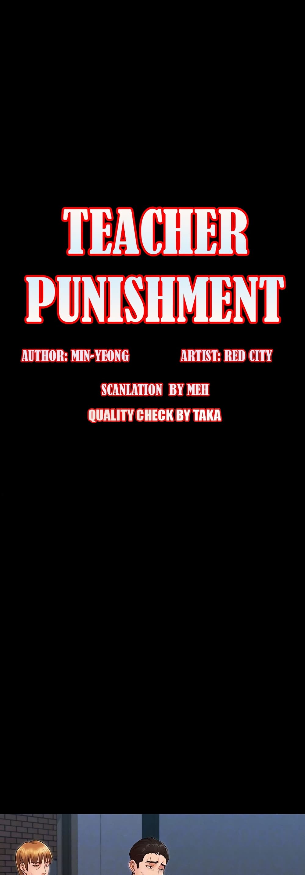 Teacher punishment