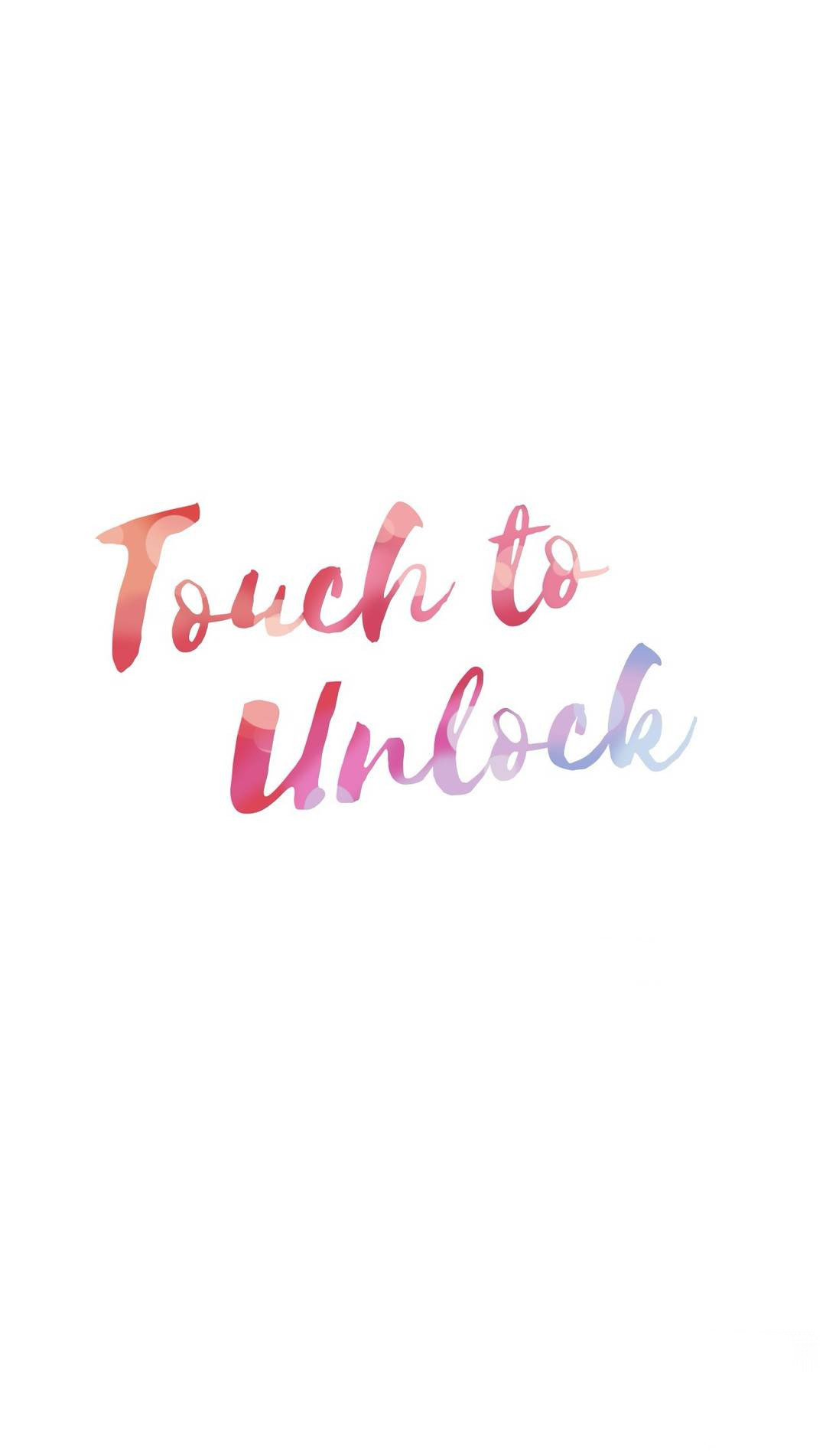 Touch To Unlock