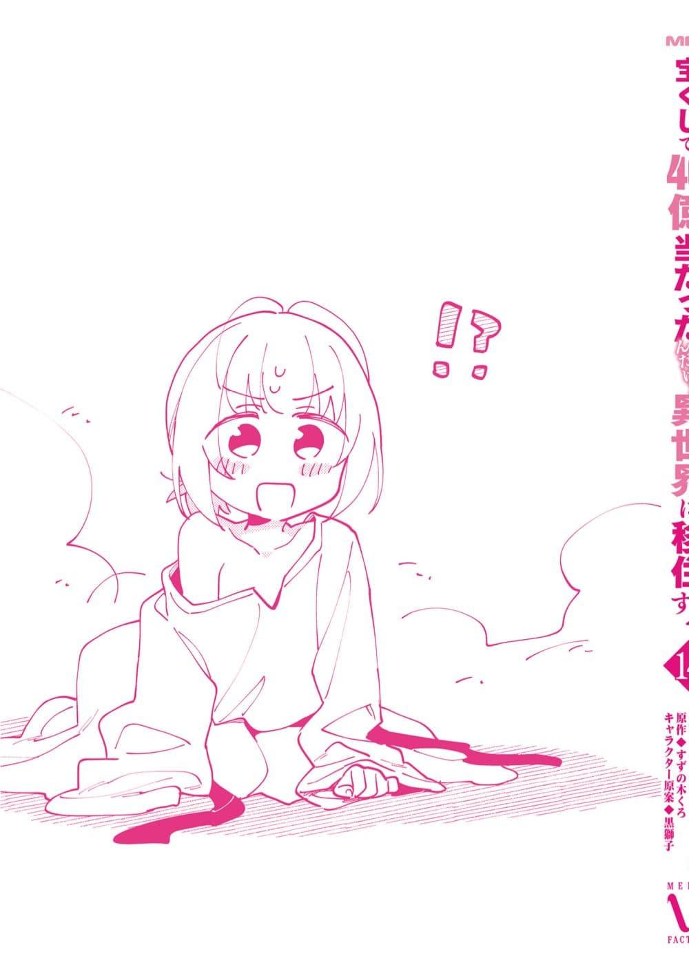 Takarakuji de 40 oku Atattandakedo Isekai ni Ijuu Suru 71.5 4