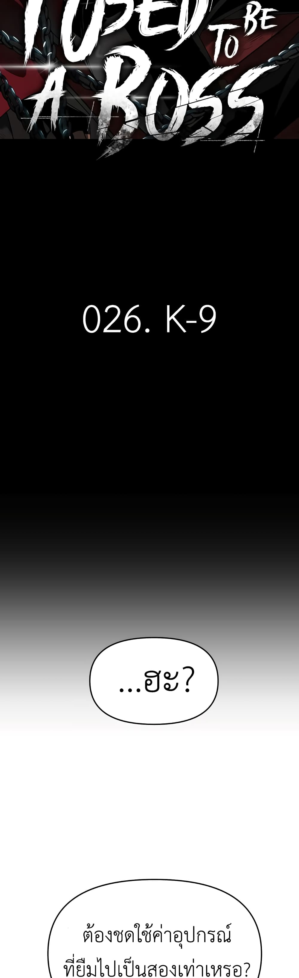 I Used to be a Boss 26 09