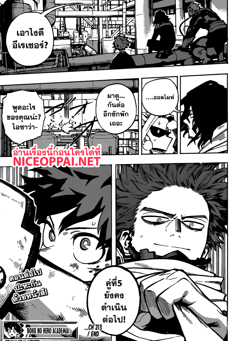 เธญเนเธฒเธ Boku no Hero Academia