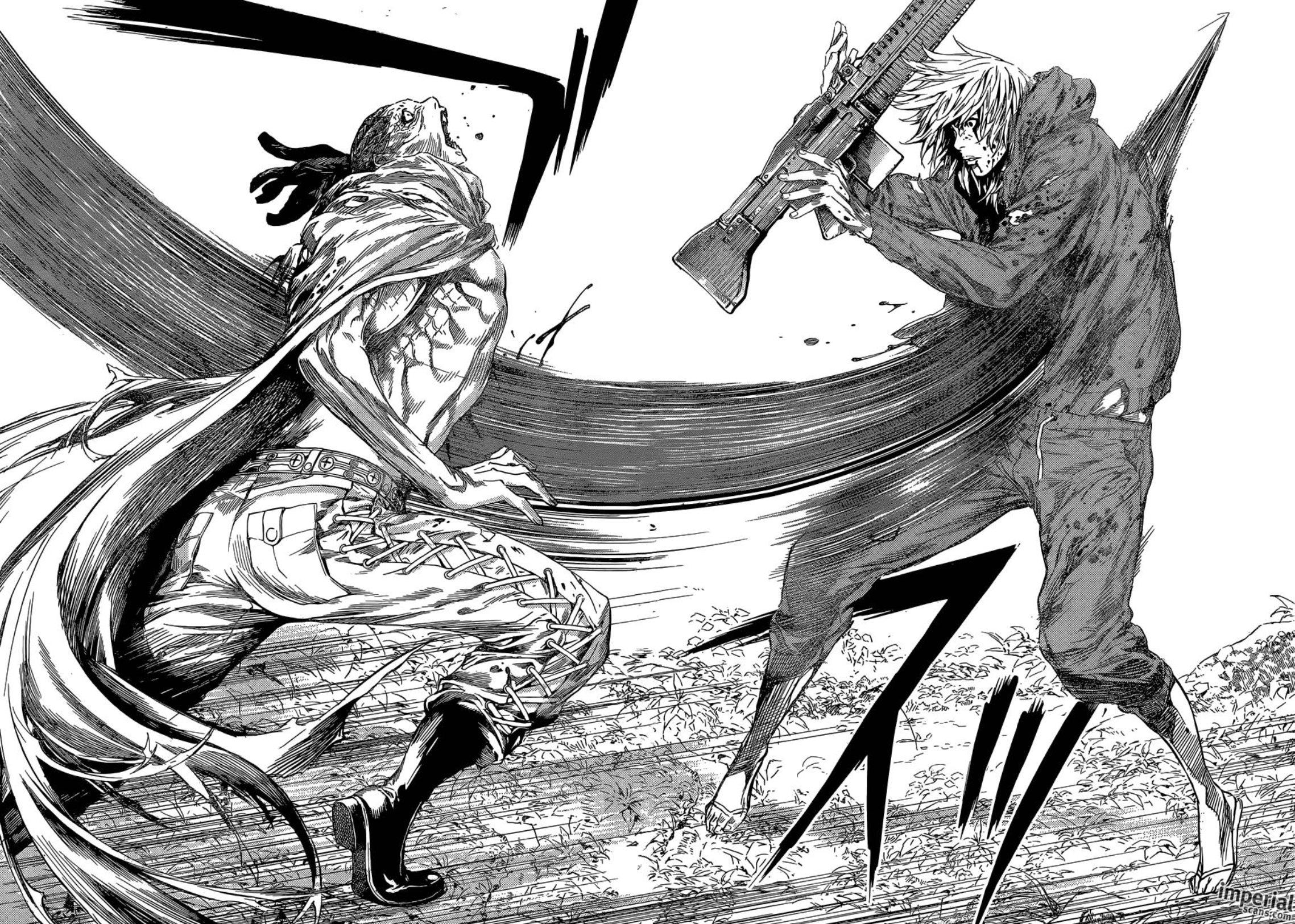 อ่านมังงะเรื่อง Area D: Inou Ryouiki หายนะวันสิ้นโลก ตอนที่ 92 แปลไทย