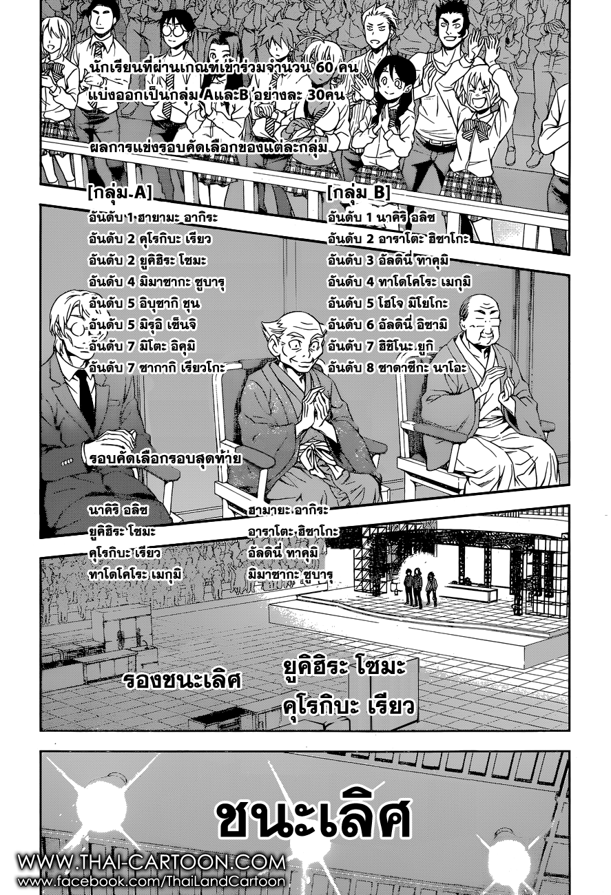เธญเนเธฒเธ Shokugeki no Souma