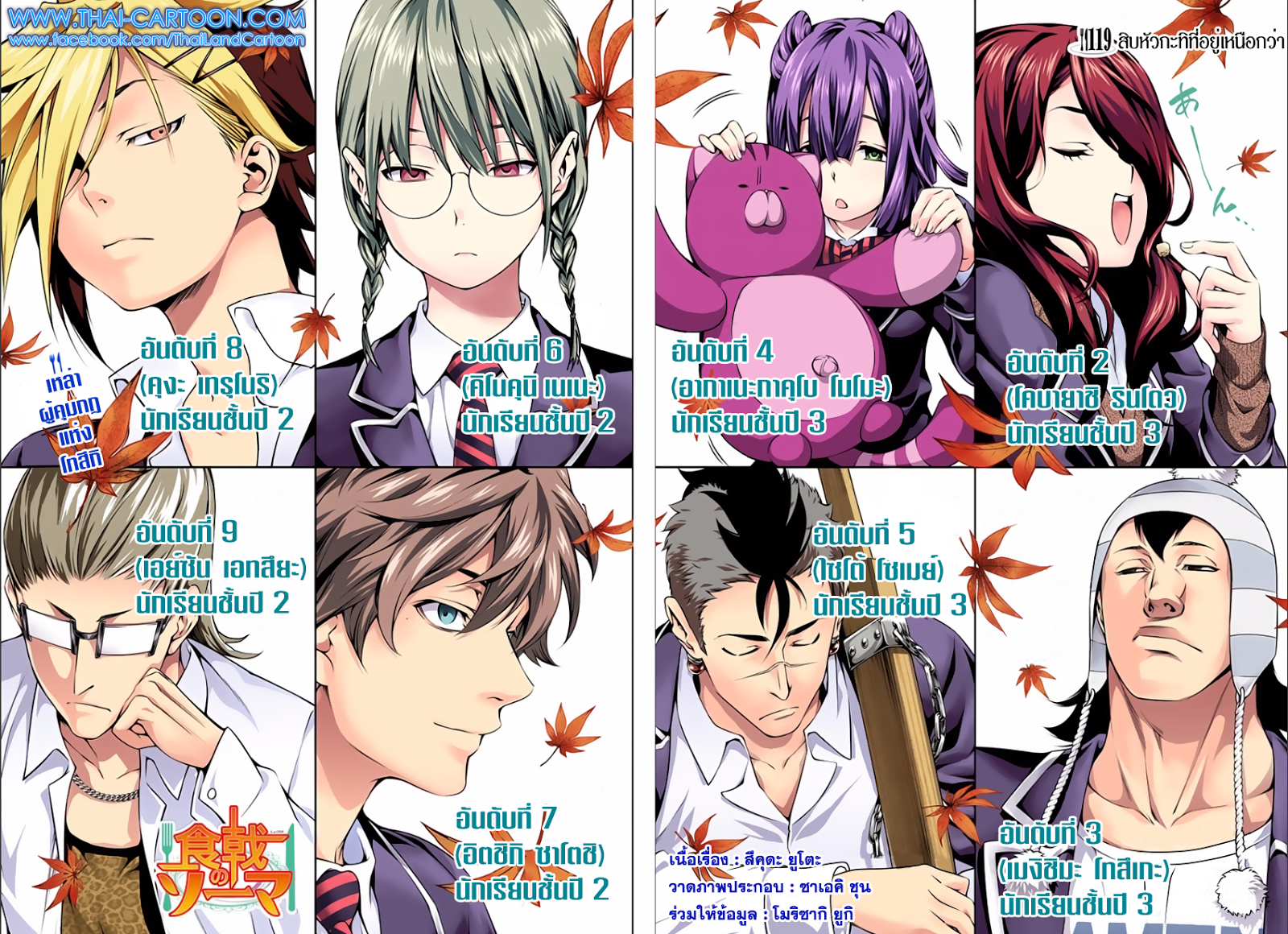เธญเนเธฒเธ Shokugeki no Souma