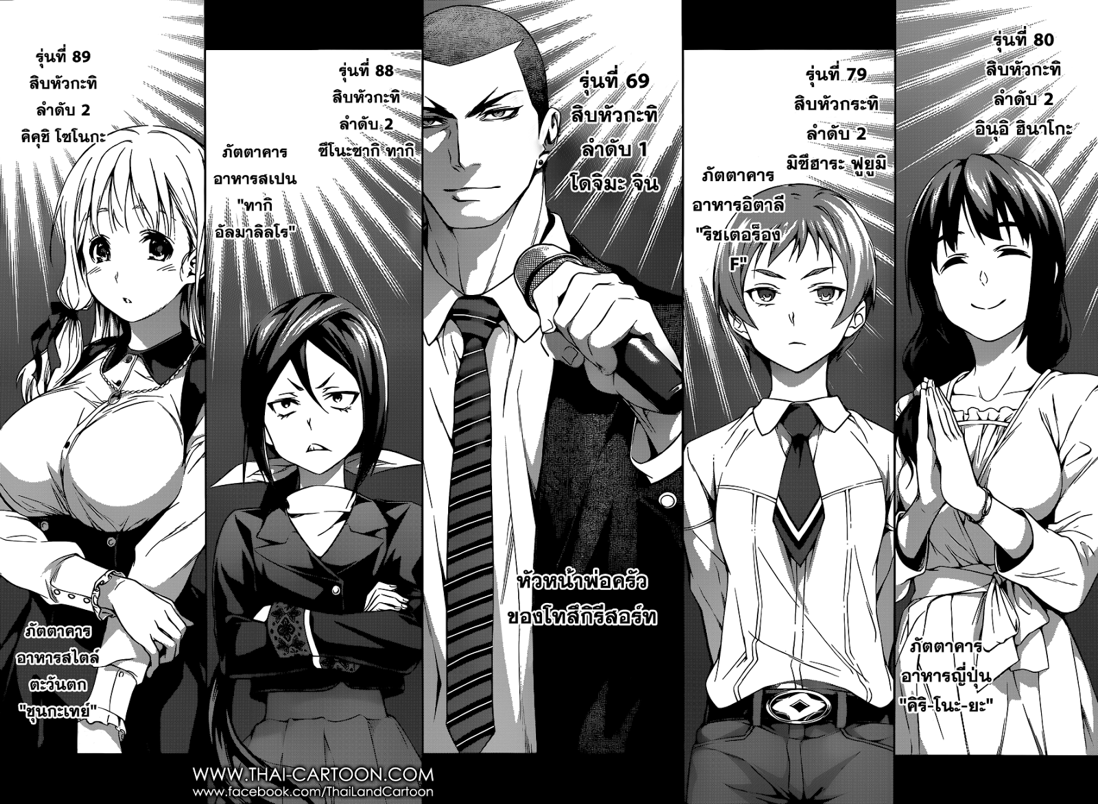 เธญเนเธฒเธ Shokugeki no Souma