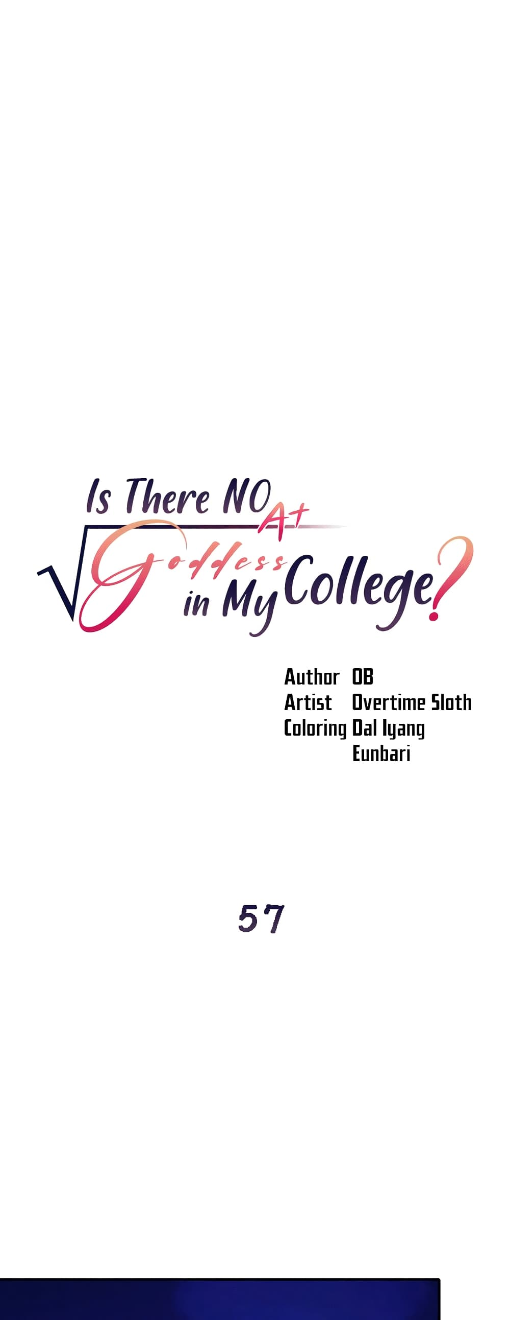 Is There No Goddess in My College01