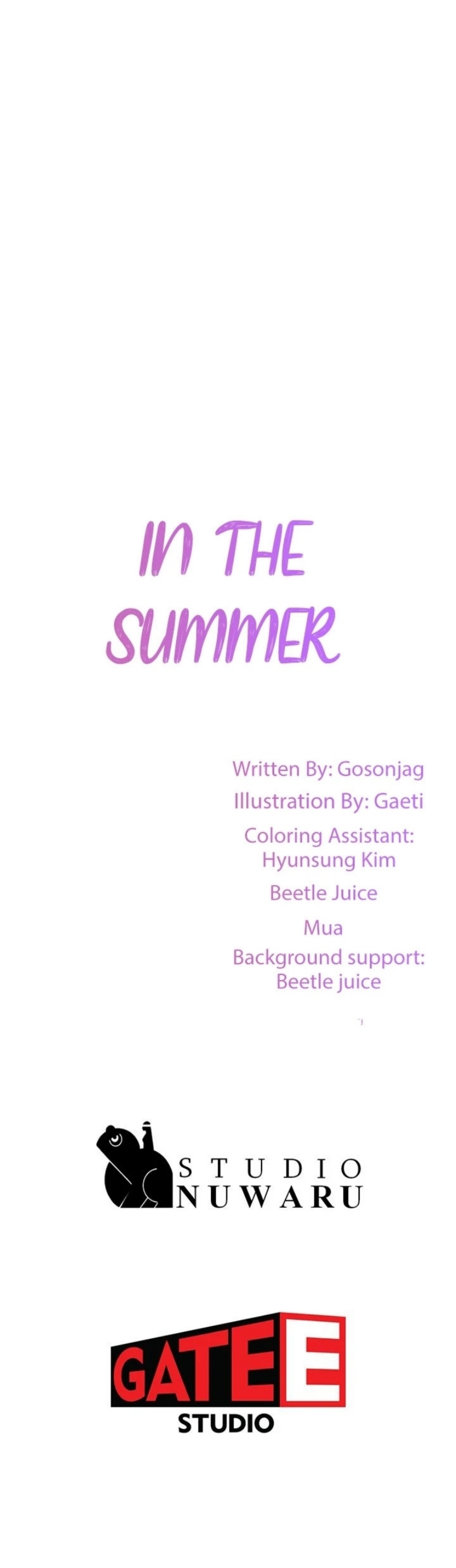 In the Summer 27 13